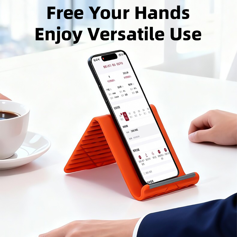 Laptop Tablet Accessories - Flexible Silicone Foldable Phone Holder for