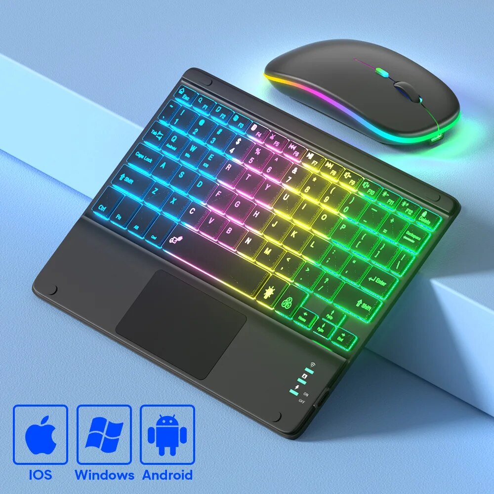 Accessories For Android Tablet - For iPad Keyboard Tablet Phone Bluetooth