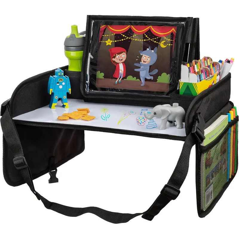 Tablet Lap Desk - Kids Travel Lap Desk with Dry-Erase