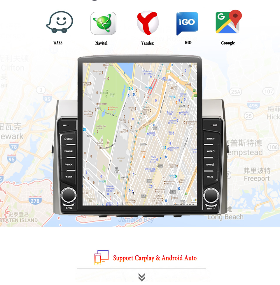Tablet Danish Mobile & Accessories Photos - 8G+128G Android 14 For Toyota Corolla