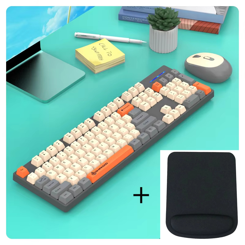 Officeworks Tablet Accessories - Shipadoo Gaming Wireless Keyboard and Mouse