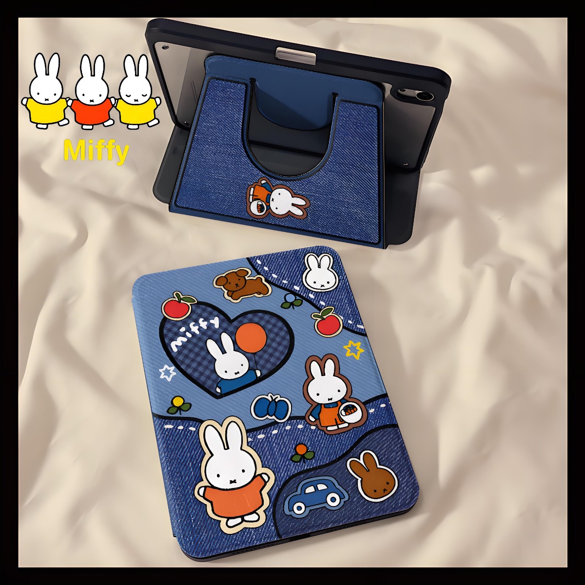 Kawaii Miffy Rabbit Tablet Cas - Tablet Ipad Accessories recension och pris