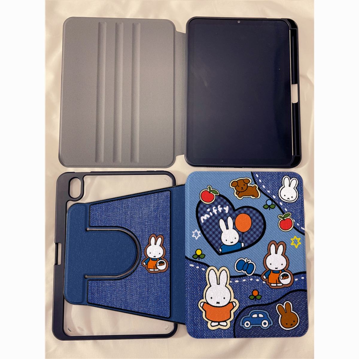 Kawaii Miffy Rabbit Tablet Cas - Tablet Ipad Accessories recension och pris