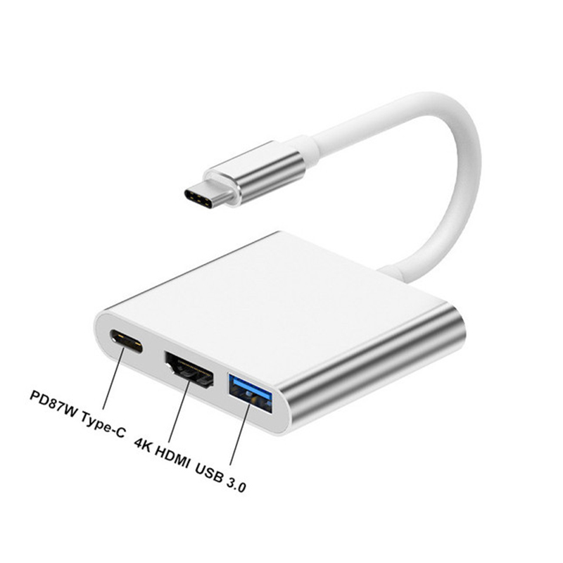 3 in 1 USB Type C Hub to 4K HD - Huawei Tablet Accessories recension och pris