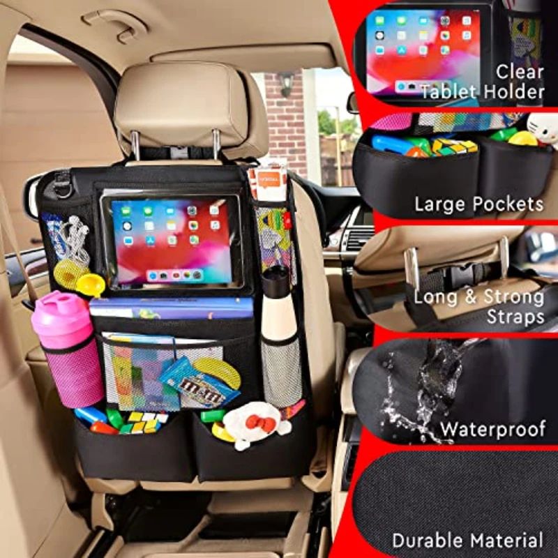 Car Seat Organizer Multifuncti - Car Accessories Tablet Holder recension och pris
