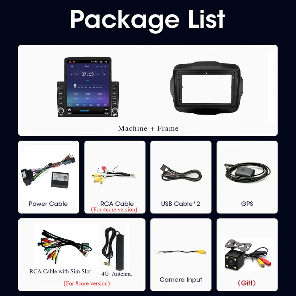 8G+128G Android 14 For Jeep Re - Tablet Danish Mobile & Accessories Photos recension och pris