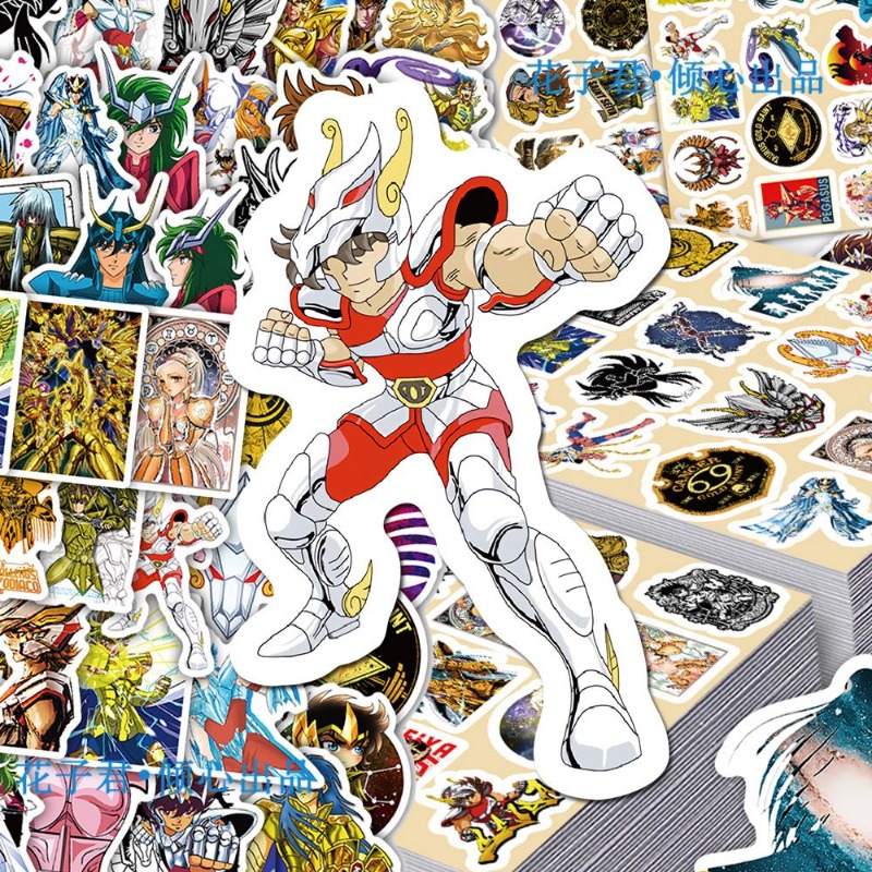 101Pcs Saint Seiya Anime Stick - Laptop Tablet Accessories recension och pris