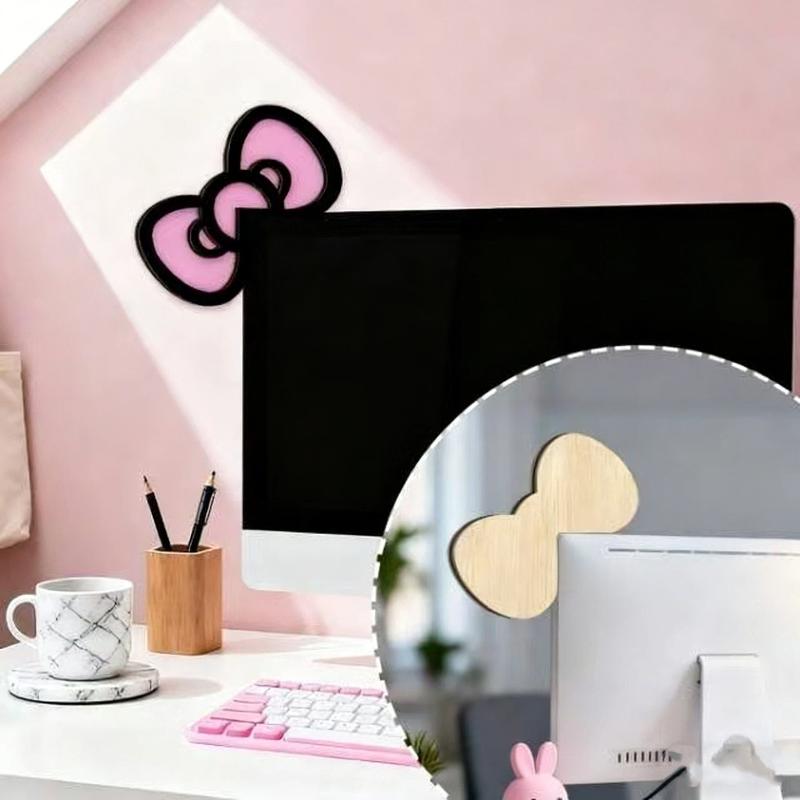 New 1/2Pcs Wooden Bowknot PC A - Tablet Lap Desk recension och pris