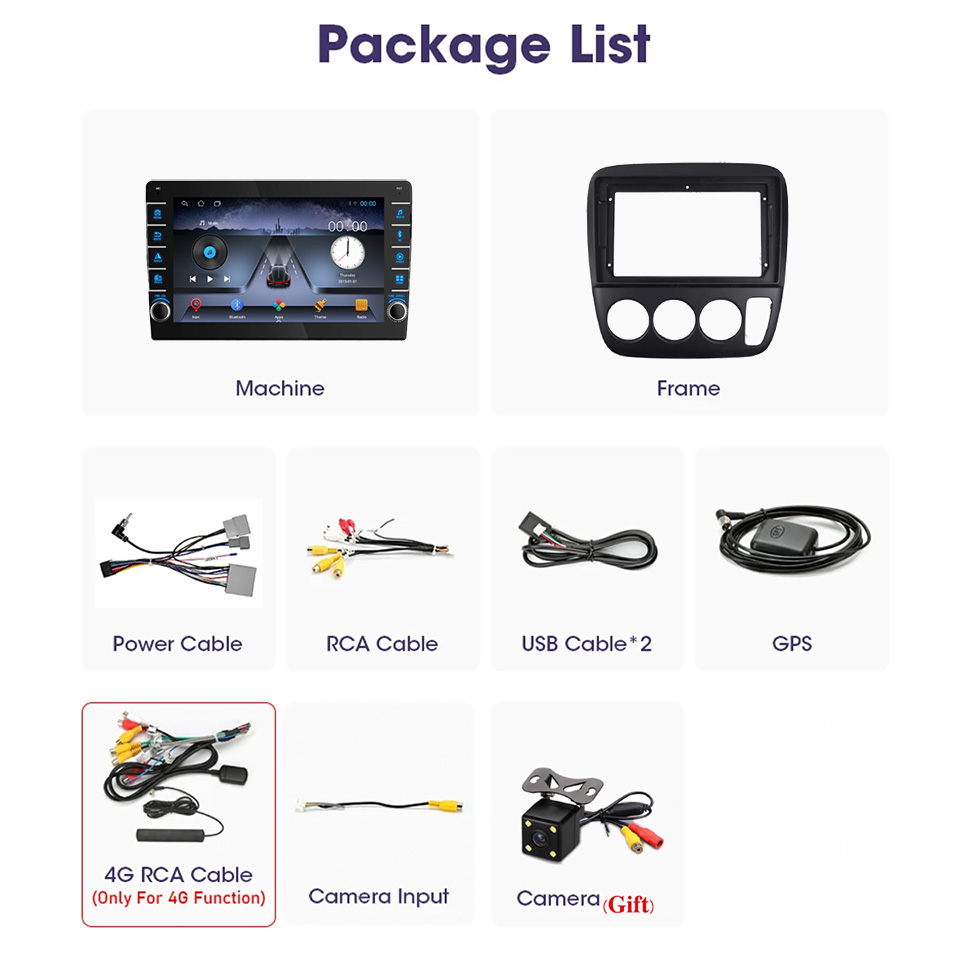 8G 128G Android14 Carplay Auto - Tablet Danish Mobile & Accessories Photos recension och pris