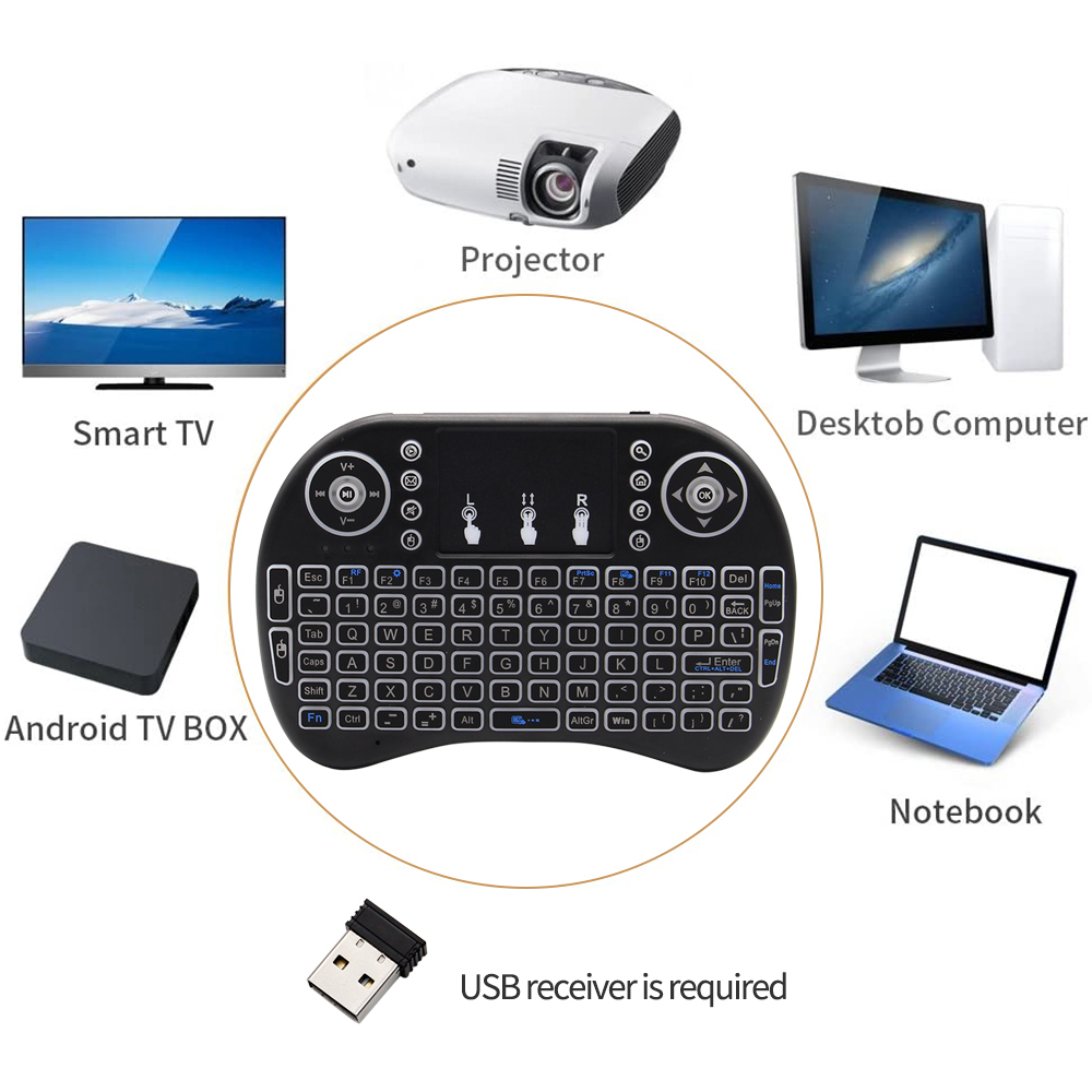 Backlit English Russian French - Accessories For Android Tablet recension och pris