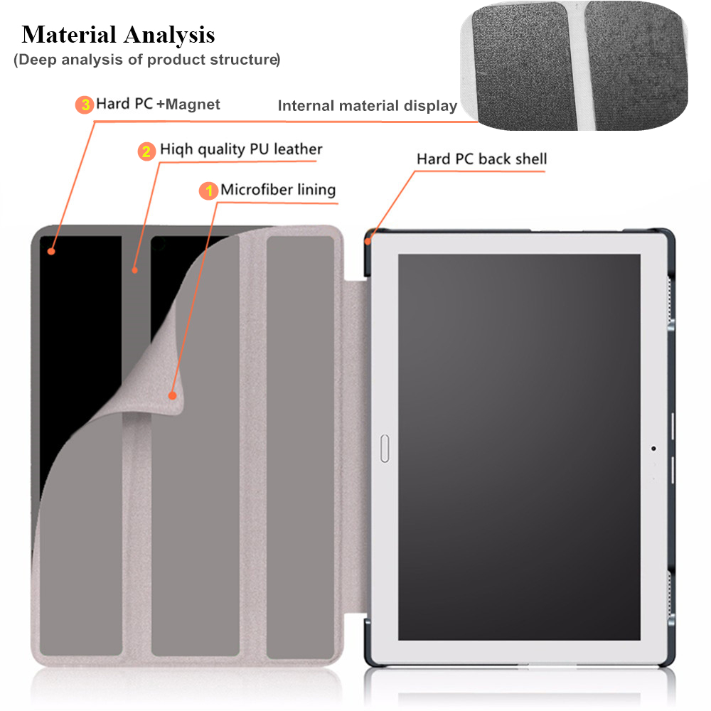Flip Case For Huawei Mediapad  - Huawei Tablet Accessories recension och pris