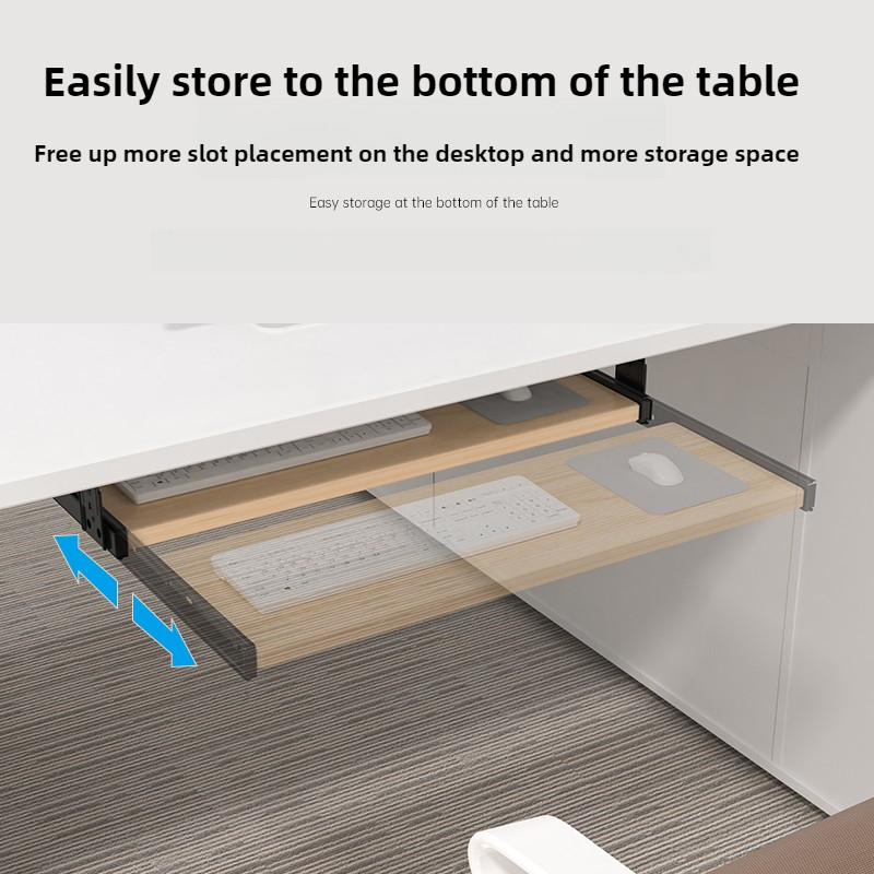 Under Desk Keyboard Tray Slide - Tablet Lap Desk recension och pris