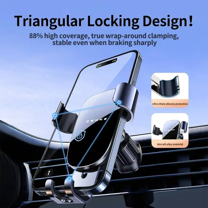 TIMESS Car Holder Mount Upgrad - Car Accessories Tablet Holder recension och pris