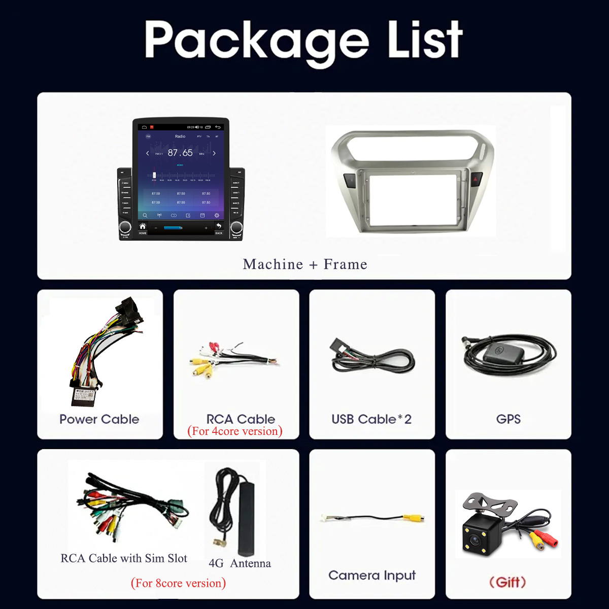 8G+128G Android 14 For Peugeot - Tablet Danish Mobile & Accessories Photos recension och pris