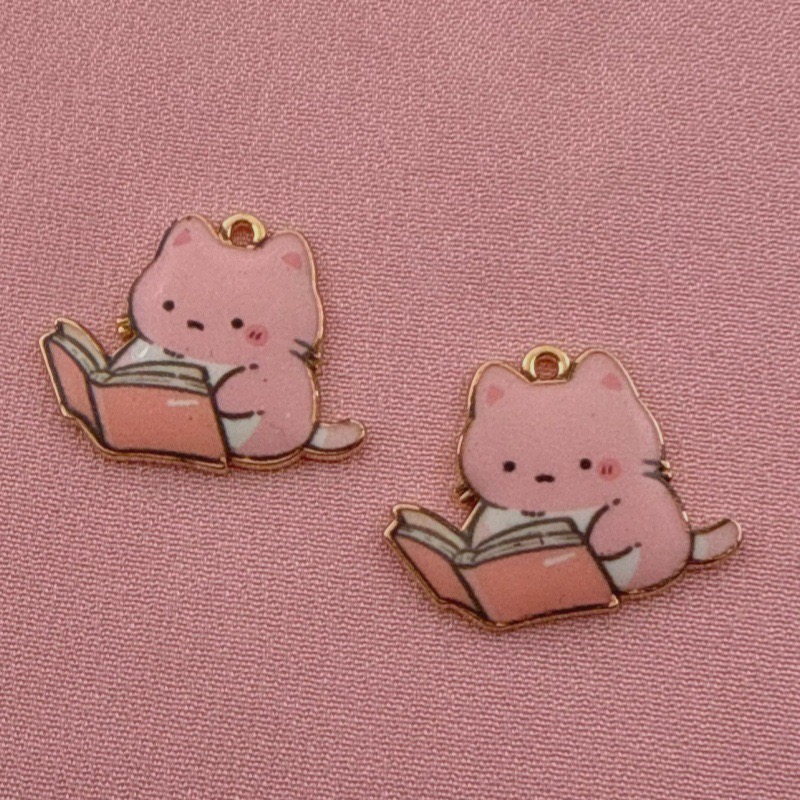 12pcs Cartoon Cute Alloy Print - Mobile & Tablet Accessories recension och pris