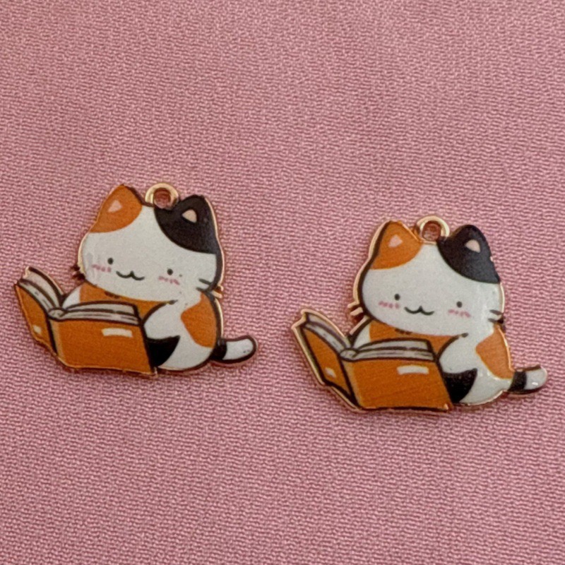 12pcs Cartoon Cute Alloy Print - Mobile & Tablet Accessories recension och pris