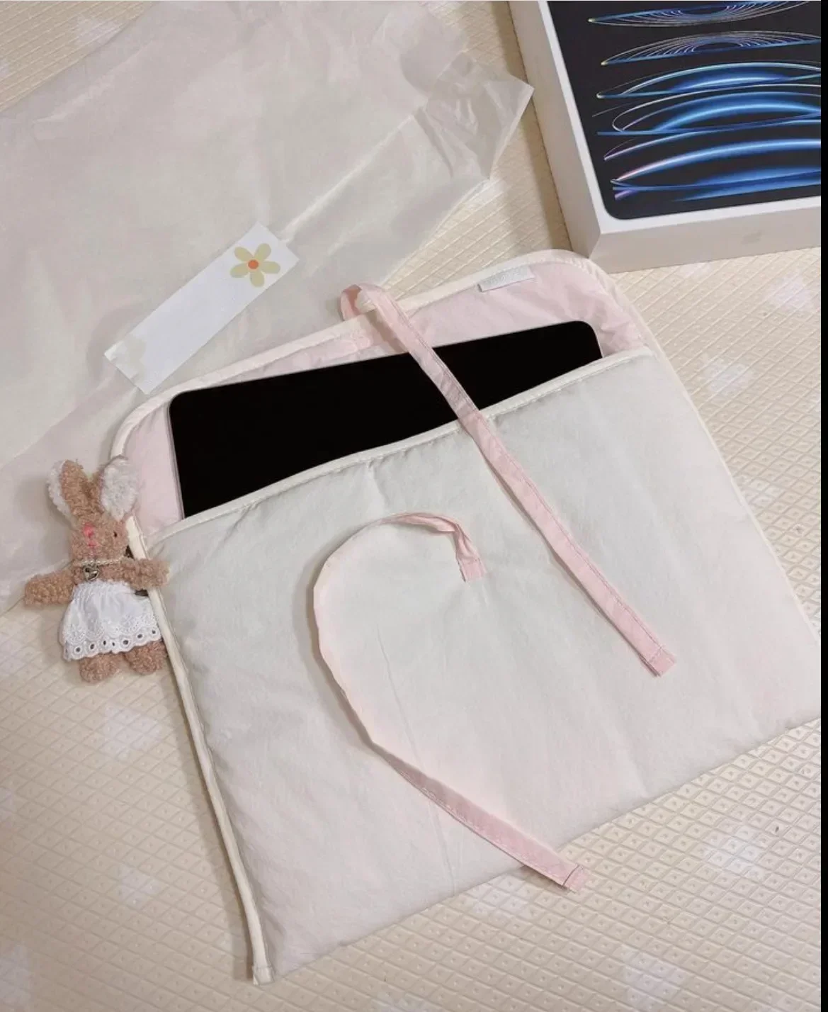 Pink Balletcore Padded IPad Sl - Tablet Sleeves & Cases Ipad Accessories recension och pris