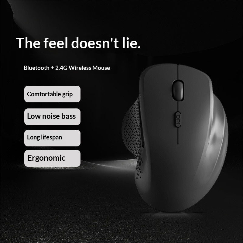 Gray Wireless Bluetooth Mouse  - Officeworks Tablet Accessories recension och pris