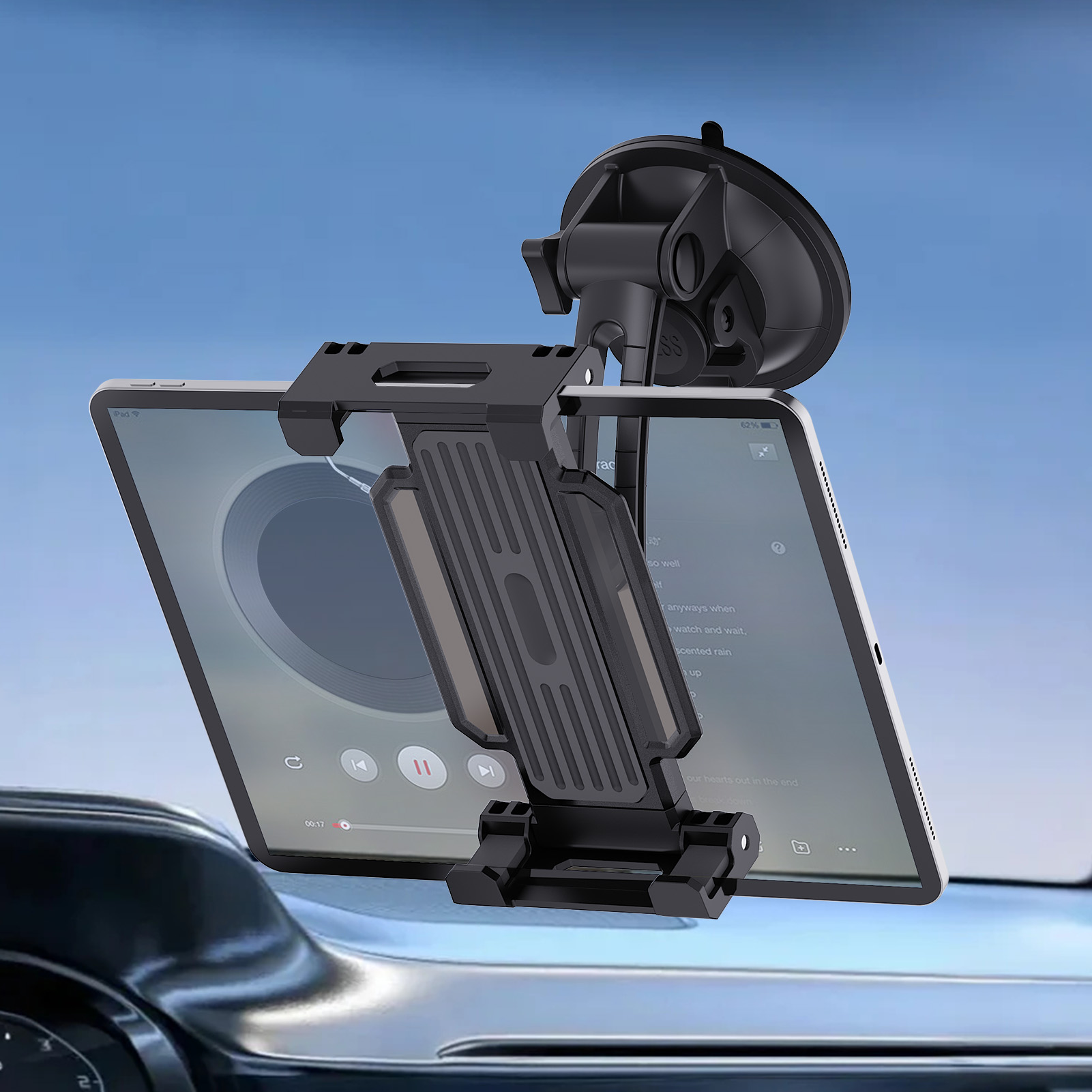 Universal Car Dashboard Windsh - Car Accessories Tablet Holder recension och pris