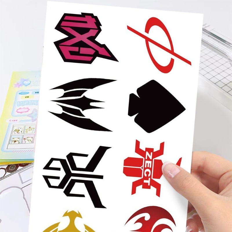 60 Sheets Kamen Rider Logo Sti - Laptop Tablet Accessories recension och pris